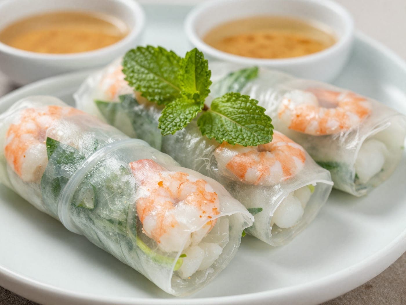 Sommerrollen bei Viet Hello BBQ